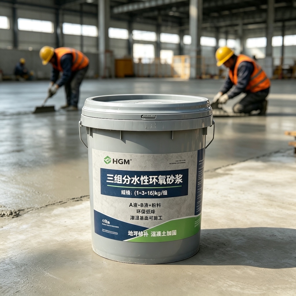 鹤壁三组份水性环氧砂浆
